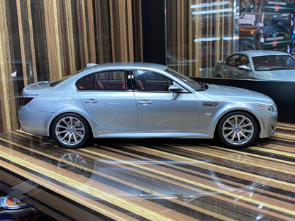 1/18 Resin BMW M5 E60 Silver Model car by Otto