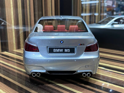 1/18 Resin BMW M5 E60 Silver Model car by Otto