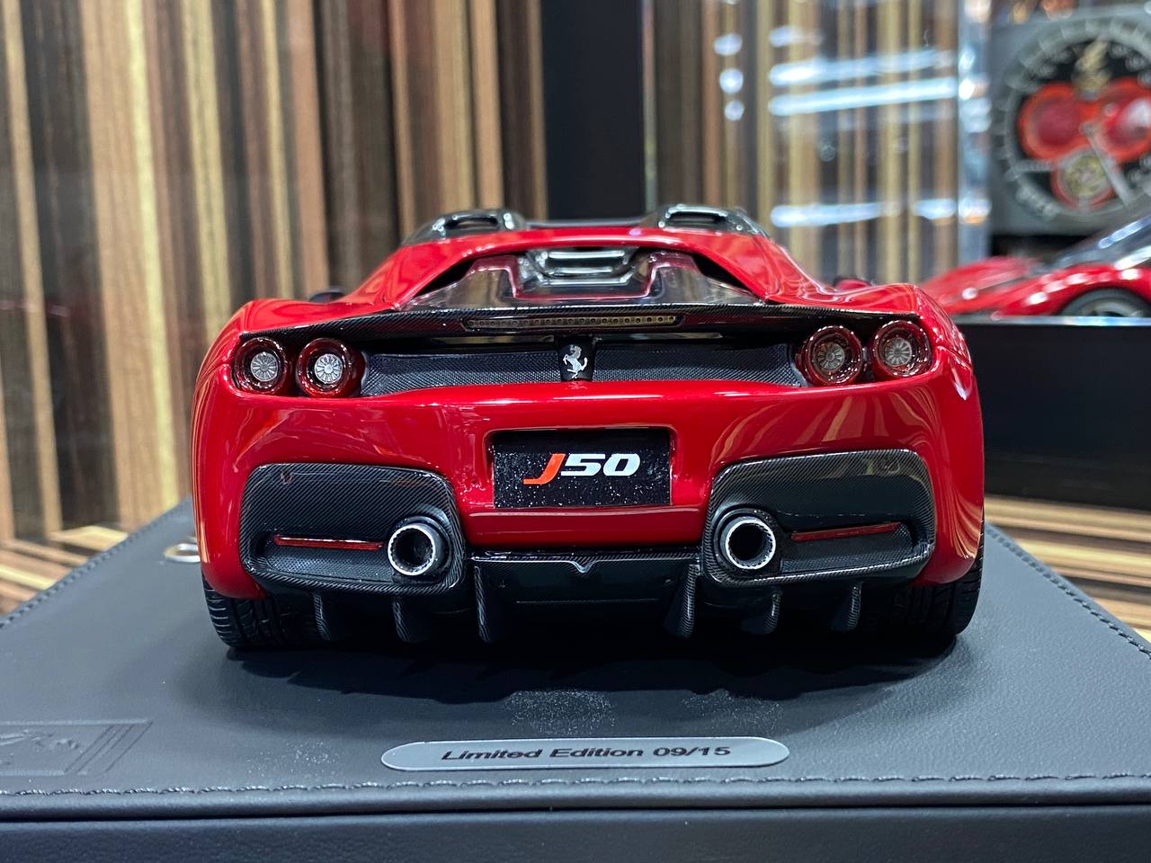 1/18 Diecast Ferrari J50 BBR Scale Model Car - Diecast model car by dturman.com - BBR