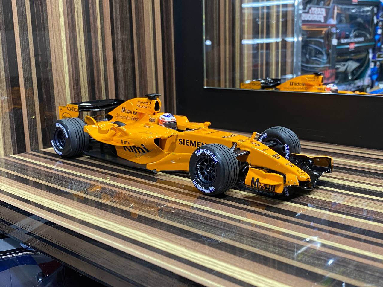 McLaren Mercedes MP4-21 Kimi Raikkonen Interim Livery 2006 Formula 1 Minichamps