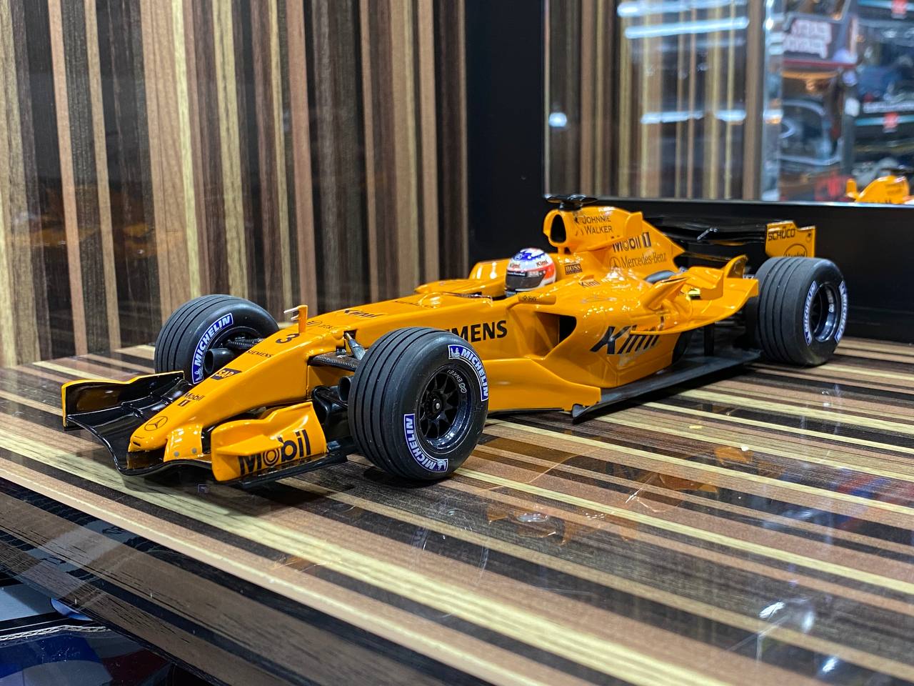 McLaren Mercedes MP4-21 Kimi Raikkonen Interim Livery 2006 Formula 1 Minichamps