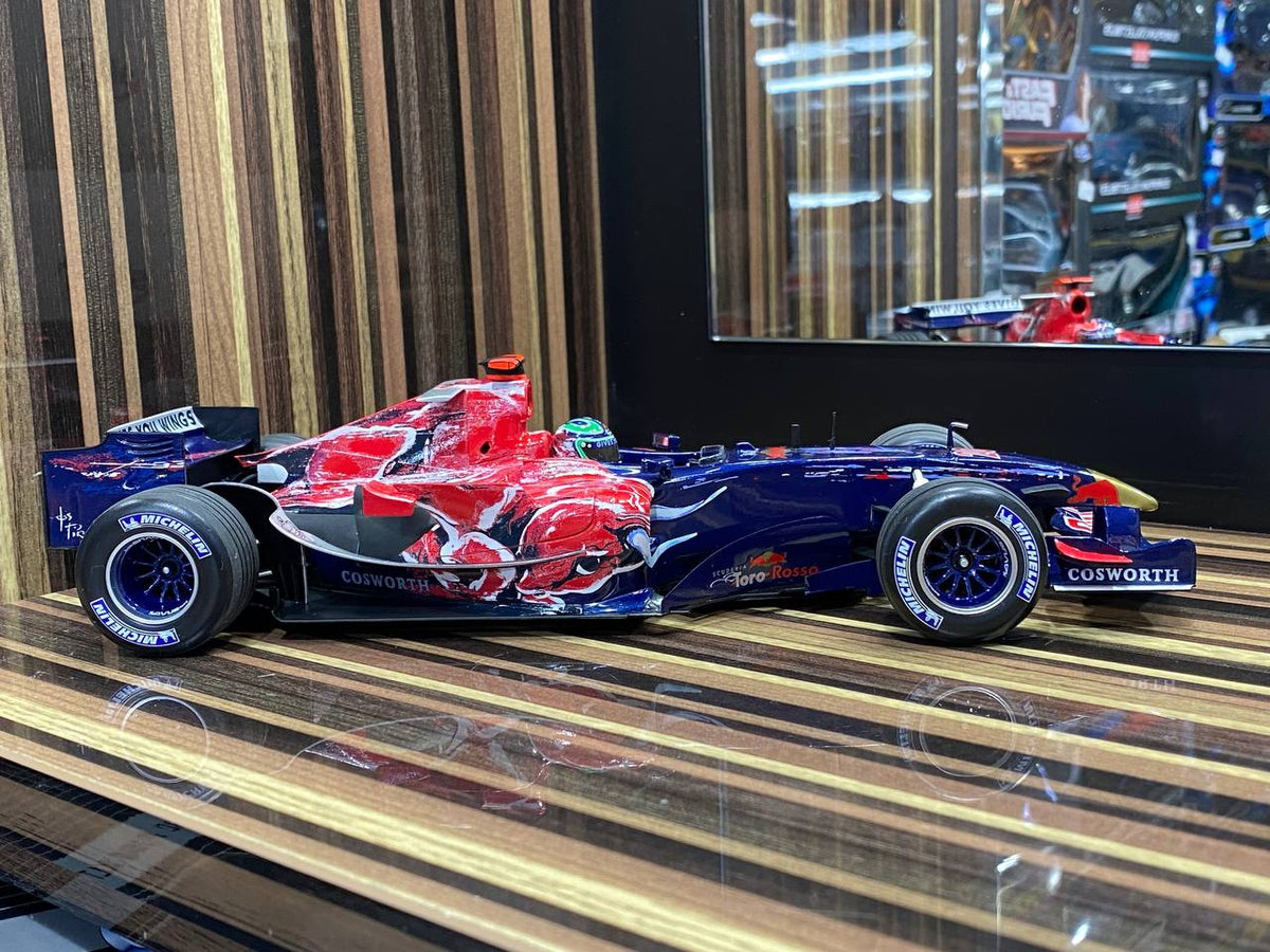 Str1 1/18 Toro Rosso Cosworth STR1 V. Liuzzi 2006 Formula 1 Blue/Red by Min ...