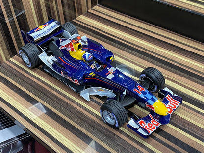 1/18 Red Bull Racing RB2 D. Coulthard 2006 Formula 1 Blue Miniature car by Minichamps