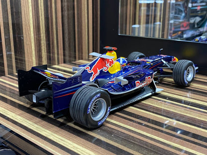 1/18 Red Bull Racing RB2 D. Coulthard 2006 Formula 1 Blue Miniature car by Minichamps