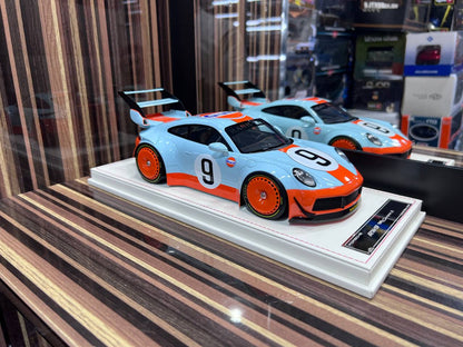 Porsche 911 Carrera S RWB VIP Models [1/18 Gulf Blue Resin]