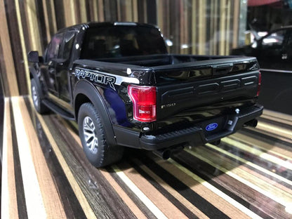 1/18 Diecast Ford Raptor Black GT Spirit Scale Model Car