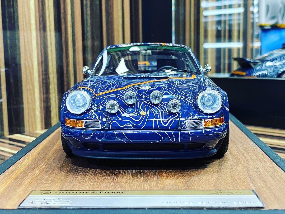 Porsche Singer 1/18 Diecast Model Car by Timothy&Pierre