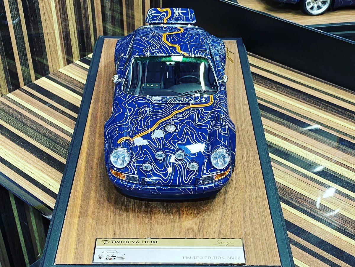 Porsche Singer 1/18 Diecast Model Car by Timothy&Pierre