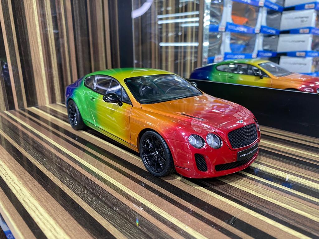 1/18 Bentley Continental Super Sport Rainbow by Welly